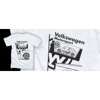 koszulka volkswagen гольф mk1 motorsport truneo t - shirt