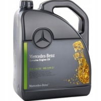 Oryginalny масляный мерседес sae 5w30 мб 229.51 5l dpf