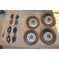 Тормозные диски колодки volkswagen passat b7 1k0615601ad 1k0615301aa