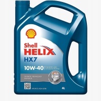 масляный моторное shell helix hx7 бензин 10w / 40 4l
