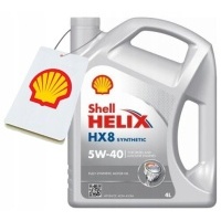 shell helix hx8 5w40 synthetic acea a3 / b3 4l