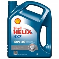 масляный моторное shell helix hx7 10w - 40 4l