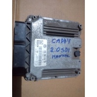 Блок управления двигателя wv caddy 2.0 sdi 03g906016gp
