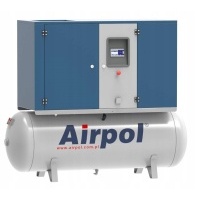 компрессор śrubowa 11kw 15bar осушитель airpol ktpr