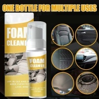 100ml multi - purpose foam cleaner авто interior lea