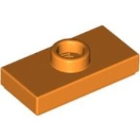 Lego плитка гладкая 1x2 оранжевый 15573 6092599 2sz