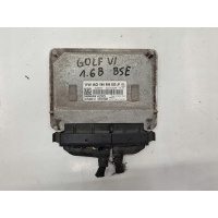 Volkswagen гольф vi блок управления двигателя 1.6 8v 06a906033jf