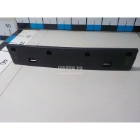Накладка переднего бампера под номер Hyundai-Kia Sonata VII (2015 - 2019) 86519E6700