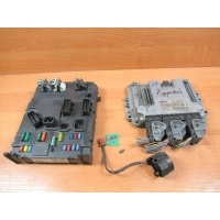Блок управления bsi комплект citroen c3 1 , 6 hdi 0281011965