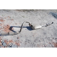 Глушитель все длинный toyota land cruiser j90 96 - 02