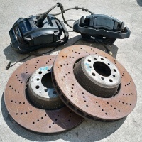 Bmw e60 m5 клеммы тормозной передняя задняя тормозные диски
