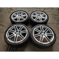 4 алюминиевые колёсные диски audi 8.5 