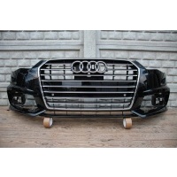 Бампер передняя решетка audi a6 c7 4g0 s - line рестайлинг 14 -
