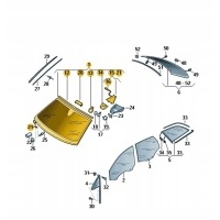 Стекло стекло audi sq7 4m0845099bnvb