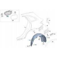 Mulda горловина топлива кзс w253 a2536305902