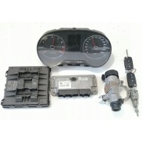 Volkswagen поло v блок управления комплект старт 03c906024bj 1 , 4