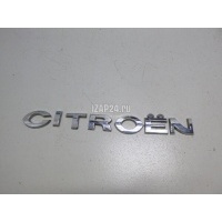 Эмблема на крышку багажника Citroen-Peugeot C4 (2005 - 2011) 8665EP