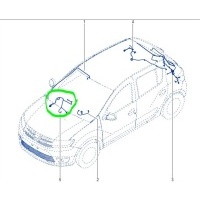 Проводка (коса) Renault Logan Sandero II 2016 240185531R