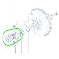 главный тормозной цилиндр Renault Logan Sandero II 2016 460111938R