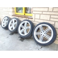 4x алюминиевые колёсные диски колёсные диски audi a6 c7 a5 a8 d4 a7 5x112 20