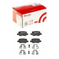 brembo колодки тормозные задние мерседес class а w169