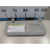 Козырек солнцезащитный (внутри) Toyota Auris (E15) (2006 - 2012) 7431012A60B0