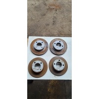 Тормозные диски тормозной ate передняя задняя 256mm audi 80 b4