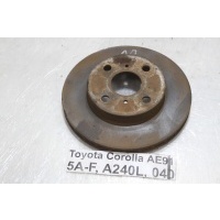Диск тормозной Toyota Corolla AE91 1990 43512-12250