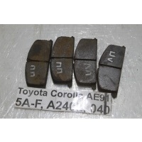 Колодки тормозные Toyota Corolla AE91 1990 04491-12480