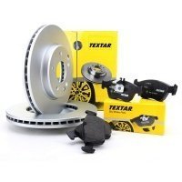 textar диски + тормозные колодки передние mazda 6 1.8 - 2.3 282 , 5 мм
