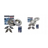 bosch диски + тормозные колодки п + т toyota avensis t25 1.6 - 2.0