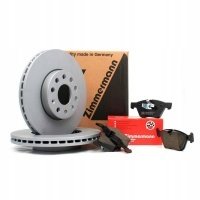 zimmermann диски + колодки передние mazda 6 gh от 2007