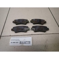 Колодки тормозные задние дисковые к-кт Hyundai-Kia Soul (2014 - 2019) 58302D3A70