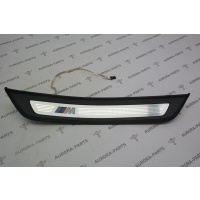 Накладка на порог задняя с подсветкой (внутренняя) LH BMW 5-Series G30 2016 51478064905
