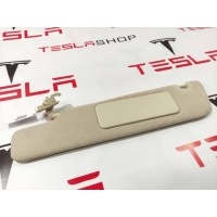 Козырек солнцезащитный левый Tesla Model S 2014 1050619-00-A,1002480-01-B,1002479-00-D