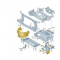 Спойлер арки audi a7 2011 - 2014 4g8853888c п