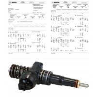 Насос форсунки 1 , 9tdi 130km 038130073ar awx avf аш