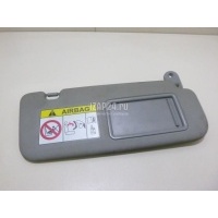 Козырек солнцезащитный (внутри) Hyundai-Kia Solaris (2010 - 2017) 852204L0708M