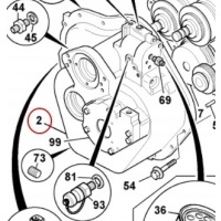 Корпус кпп зарядное устройство jcb 459 / 30450
