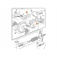 Воротник колёса napinającego 331 / 20059 jcb 8055 zts