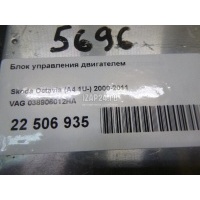 Блок управления двигателем VAG Octavia (A4 1U-) (2000 - 2011) 038906012HA