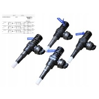 Насос 0414720037 комплект 4 шт . bosch