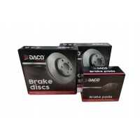 тормозные диски колодки i30 cw ix35 kia ceed ceed задняя daco