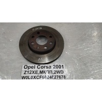 Диск тормозной Opel Corsa F68 2001 9195985