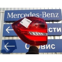 Фонарь задний левый Mercedes GLS X166 2017 A1669060502,1669060502