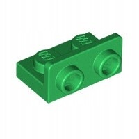 Lego бл ломаная линия 1x2 - 1x2 грин 99780 6099243 у