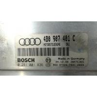 Блок управления (ЭБУ), Двигателем Audi A6 (C5) 1997-2004 1999 4B0907401C Bosch 0281001836