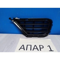 Решетка в бампер нижняя левая Volkswagen Touareg 2 2010-2018 7P6853665B9B9
