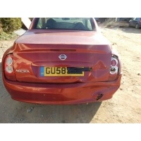 Nissan micra k12 08 кабриолет крышка багажника багажника a32 г