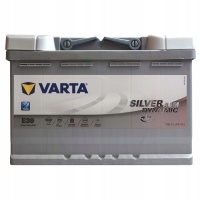 varta e39 agm12v 70ah 760a п